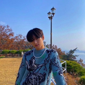 juyeon blue aesthetic