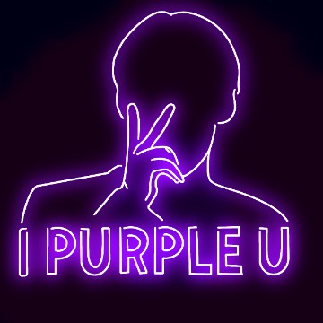 I Purple U v