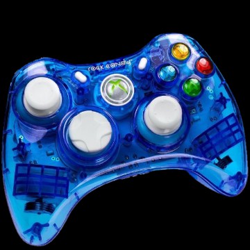 XBOX Translucent Blue Controller Widget NoBACKGROUND