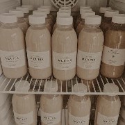 Cute aesthetic brown drinks