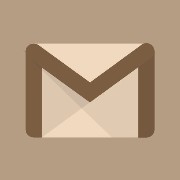 beige Google mail 