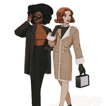 Beth&Jolene Queens Gambit