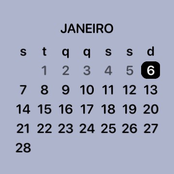 Calendar Blue