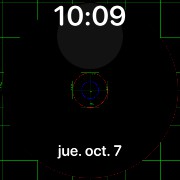 Radial Clock