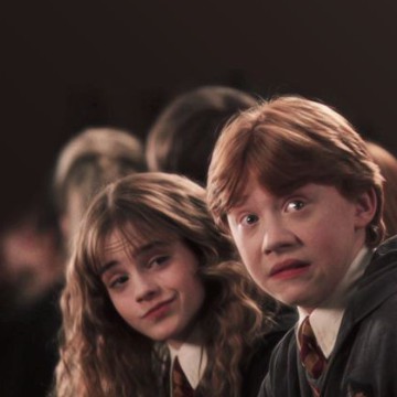 hermione and ron
