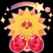 Valentine Sally card with effects