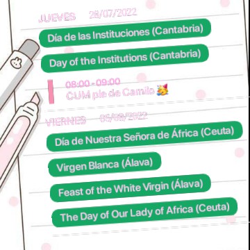 Pink White notes