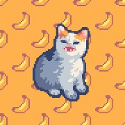 Gatito bananero