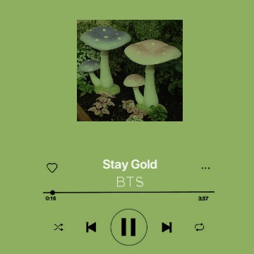 Stay Gold Spotify BTS
