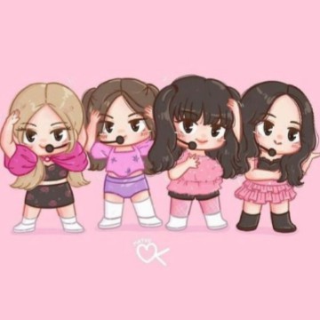 blackpink cute widget