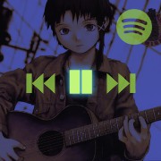 Serial experiments lain _ Spotify Music Player
