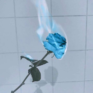 asthetic blue