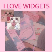 small widget thats pink