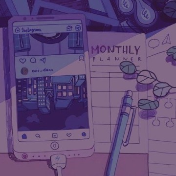 Anime Purple Aesthetic