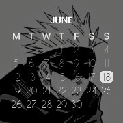 gojo calendar