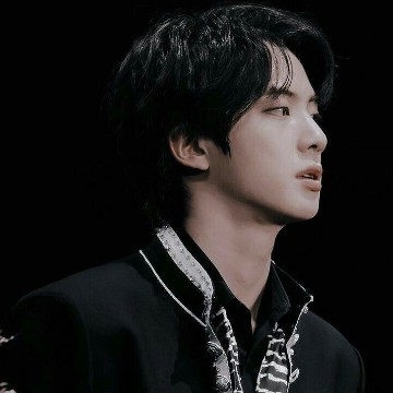 Jin black aesthetic 