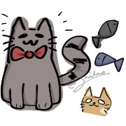 Cat doodle