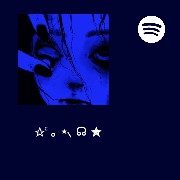 Spotify blue dark