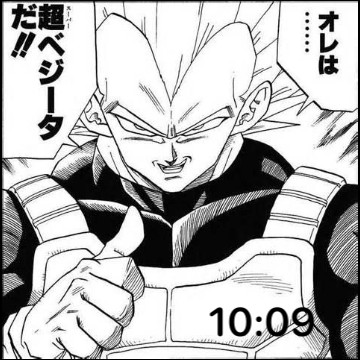 vegeta manga