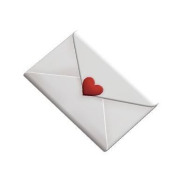 minimalist love letter 