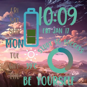 anime widget