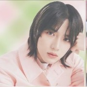 beomgyu Green pink 