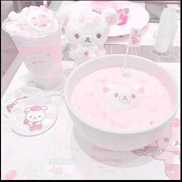 Cereal and a milkshake 