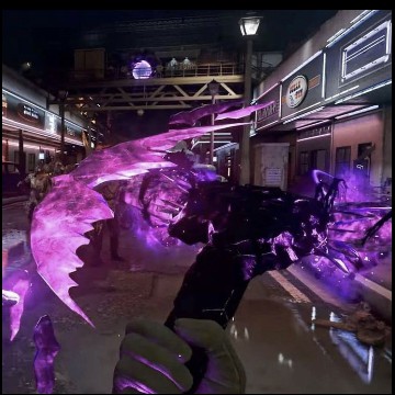 Purple Knife / axe