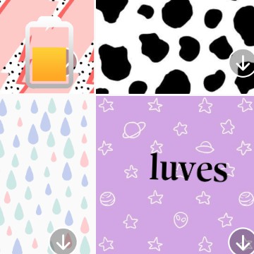 Preppy aesthetic widget