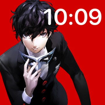 persona 5 clock