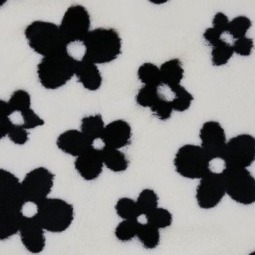 black flowers