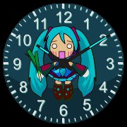 clock miku