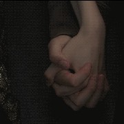 holding hands 