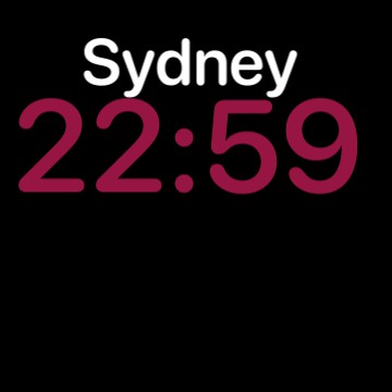 world clock sydney
