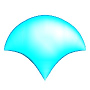 Ginkgo Blue POSITIVE Frutiger Aero