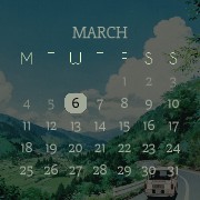green calender