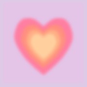  - Faded heart widget