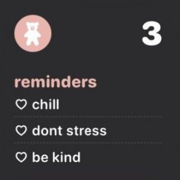 note widget