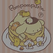 pompompurin w/ pancakes