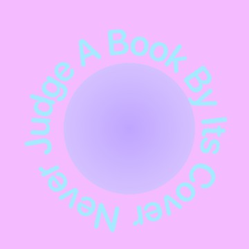 never judge a book by its cover