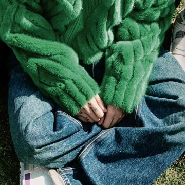 green