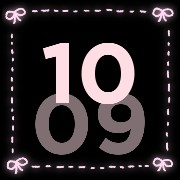 Relogio Rosa e Preto 