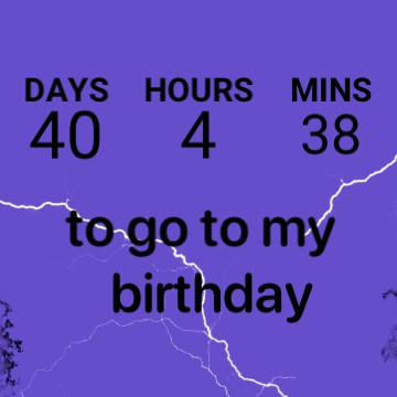 my birthday 