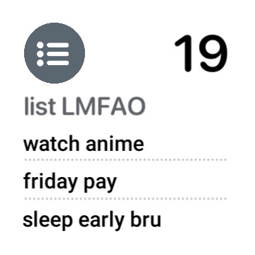 reminder