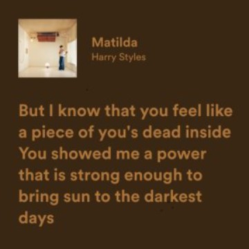matilda lyric
