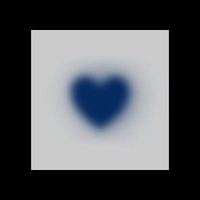 blue heart 