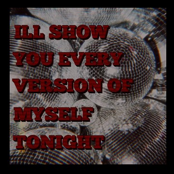 mirrorball by taylor swift 