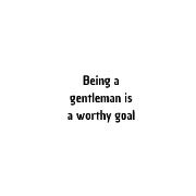 white quotes gentleman 2026