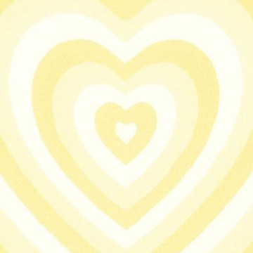yellow heart aesthetic 