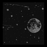 Moon Asthetic Clock tap action